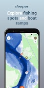 برنامه‌نما Fish Deeper - Fishing App عکس از صفحه