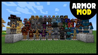 برنامهنما Armor Mod for Minecraft PE عکس از صفحه