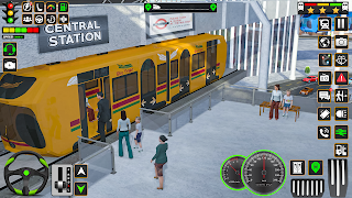 Modern Train Driver Train Game screenshot 5
