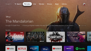 Google TV Home screenshot 4