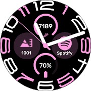 Stretched time -  Watchface 截图 1