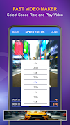 برنامه‌نما Fast Video Maker عکس از صفحه