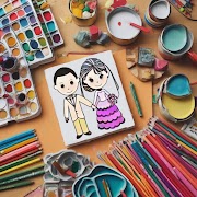 برنامه‌نما رنگ آمیزی عروسی عکس از صفحه