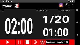 Timer BJJ - Interval Timer ảnh chụp màn hình 3