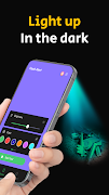 Flashlight - LED Flash Alert 스크린샷 2