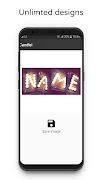 Photo Designer - Write your name with shapes screenshot 3