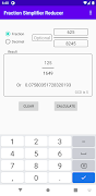 Fraction Simplifier Reducer Ca скриншот 6