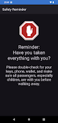 Safety Reminder スクリーンショット 2