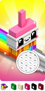 Voxly: 3D 컬러링북. 숫자로 색칠하기. 스크린샷 1
