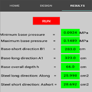 RECTANGULAR BASE ECCENTRICALLY LOADED - EUROCODE2 Screenshot 5