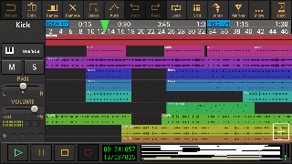 Audio Evolution Mobile Studio ภาพหน้าจอ 1
