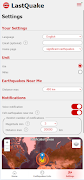 6 Schermata LastQuake
