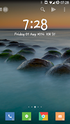 Minimalistic Text: Widgets captura de pantalla 1