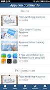 برنامه‌نما Appscoo Community عکس از صفحه