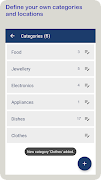 Five Things - stuff organizer imagem de tela 1