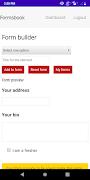 FormsBook - Form Builder screenshot 1