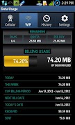 Data Usage capture d'écran 1