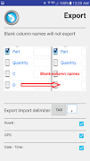 برنامه‌نما Scan to Spreadsheet عکس از صفحه