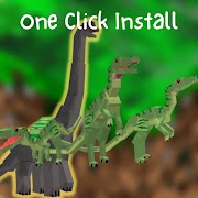 برنامه‌نما Jurassic Skin MOD Minecraft PE عکس از صفحه