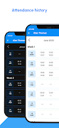 Attendance App اسکرین شاٹ 2