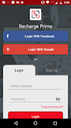 1 Schermata Recharge Prime