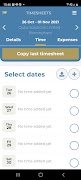 BIC E Timesheets screenshot 3