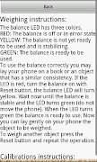 2 Schermata Bilancia di precisione