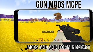 Machine Gun Mods MCPE - Gun Mods For Minecraft PE capture d'écran 1