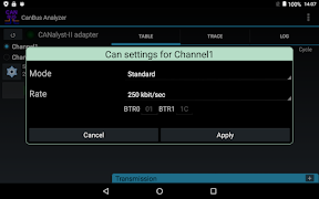 CanBus Analyzer - CANalyst-II syot layar 6