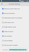 Fast Browser light স্ক্রিনশট 3
