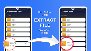জিপ আনজিপ ফাইল এক্সট্রাক্টর স্ক্রিনশট 6