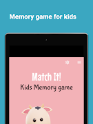 برنامه‌نما Match It - Kids Memory Game عکس از صفحه