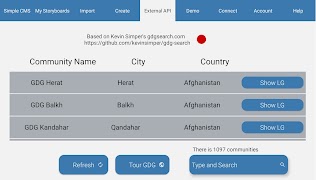 برنامه‌نما Simple CMS عکس از صفحه