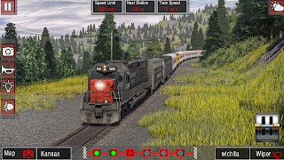 City Train Driver Train Games imagem de tela 7