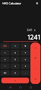 برنامه‌نما MKS Calculator عکس از صفحه