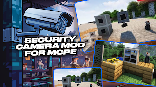 Security Camera Minecraft 2024 poster