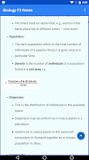 برنامه‌نما Biology Form 3 notes عکس از صفحه