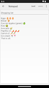 Notepad - simple notes ภาพหน้าจอ 4