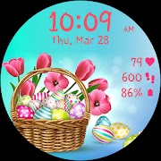 Easter Magic Premium Watchface 截图 6