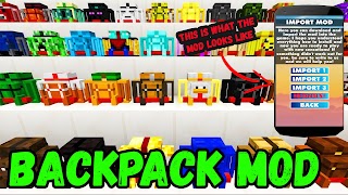 Backpack Mod For Minecraft PE imagem de tela 7