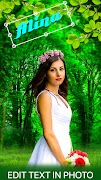 برنامه‌نما Nature Photo Frames & Editor عکس از صفحه