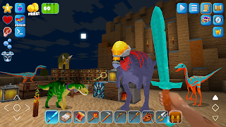 RaptorCraft 3D: Survival Craft ► Dangerous Worlds syot layar 3