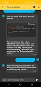2 Schermata Simple AI Chat