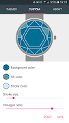 Hexawatch - Watch Face screenshot 1