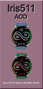 Iris511 Artistic Watch Face স্ক্রিনশট 2