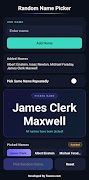 Random Name Picker скриншот 3