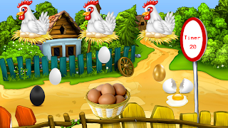 Catch The Egg: Match 3 Egg Catcher Game اسکرین شاٹ 4