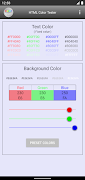 HTML Color Tester screenshot 1