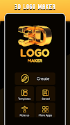3D Logo Maker captura de pantalla 1