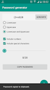 Password generator screenshot 1